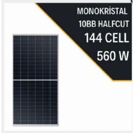 Lexron 560W 10BB Half Cut Perc Monokristal Güneş Paneli 